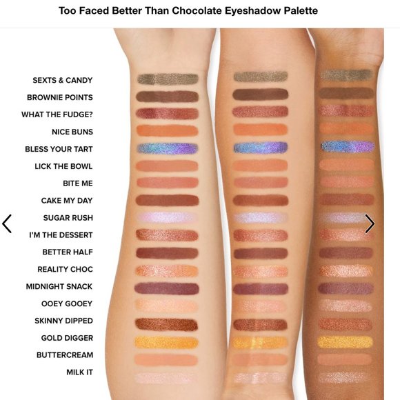 Too Faced Better Than Chocolate Eyeshadow Palette - Picture 2 of 10